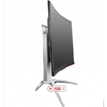 AOC AGON 爱攻II AG322QCX 31.5英寸 2K高清 144hz ΔE<3 1800R 大屏曲面全接口游戏电竞升降电脑显示器